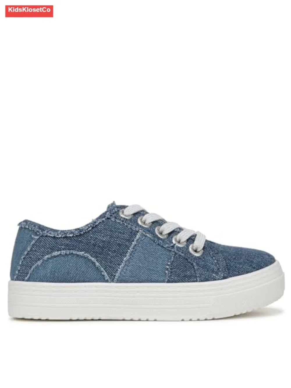 Girls Slip-On Sneakers Faux-Leather Fabric Casual Athletic Shoes